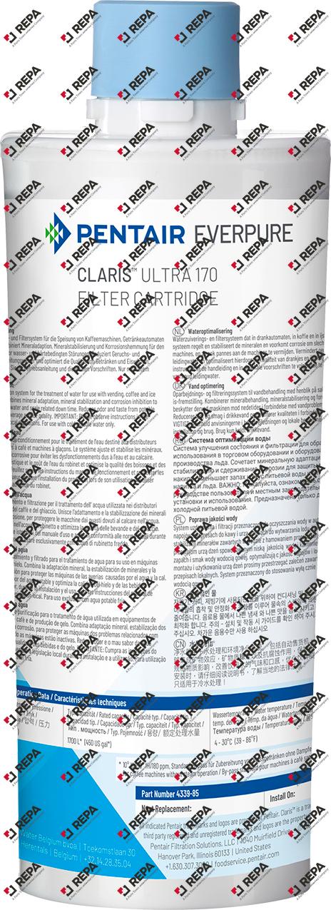 CARTUCHO EVERPURE TIPO CLARIS ULTRA 170