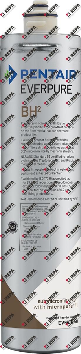 water filter EVERPURE type BH2 capacity 11300l