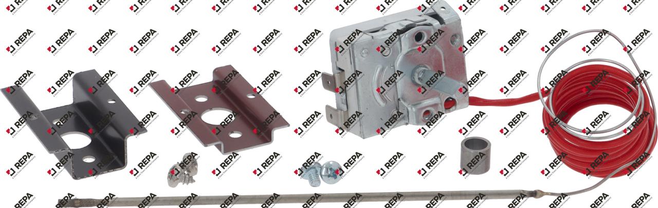 thermostat t.max. 292°C 1-pole 1NO probe ø 3mm