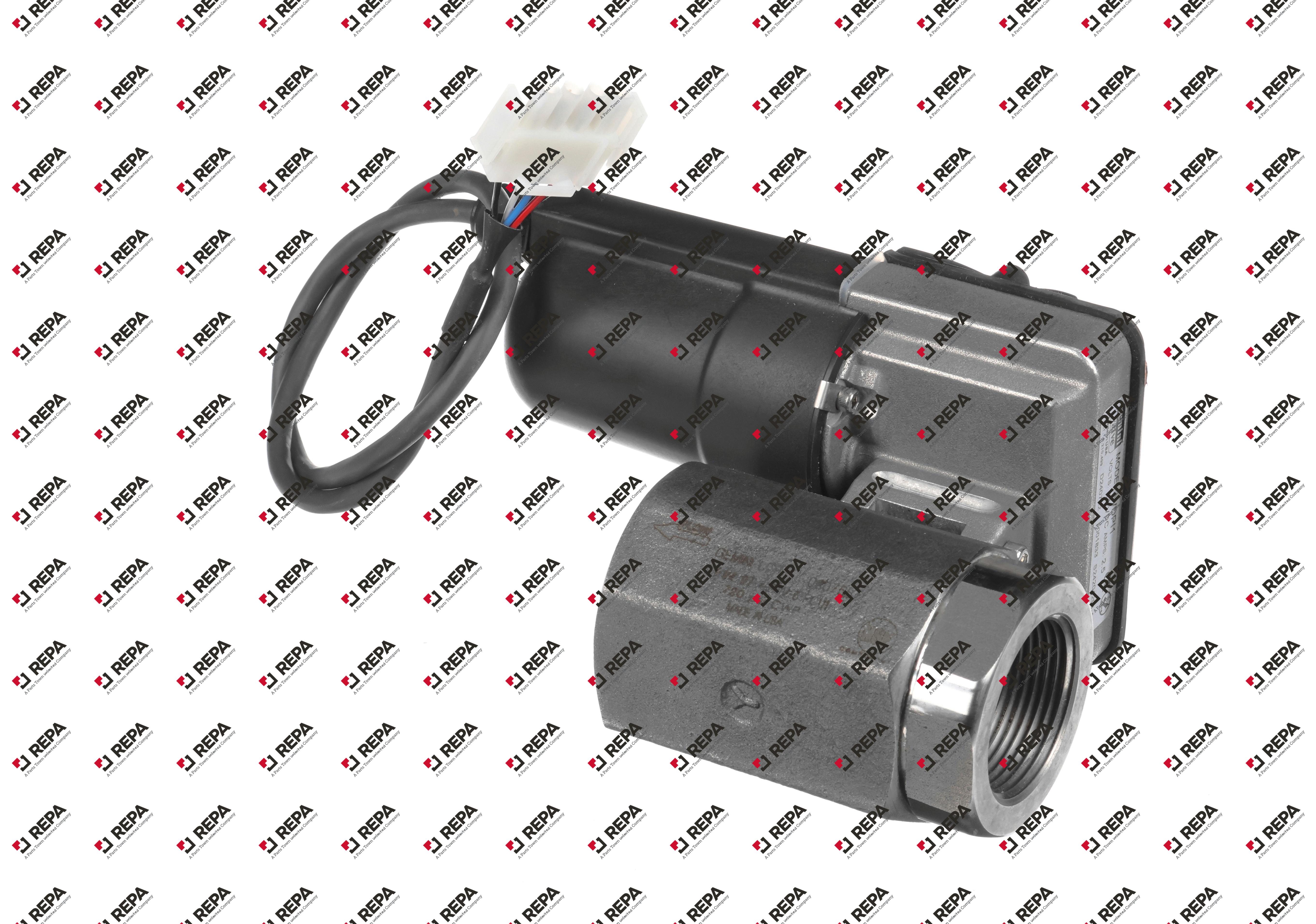 Kugelhahn Eingang 1" Ausgang 1/4" 24 V Spannung DC