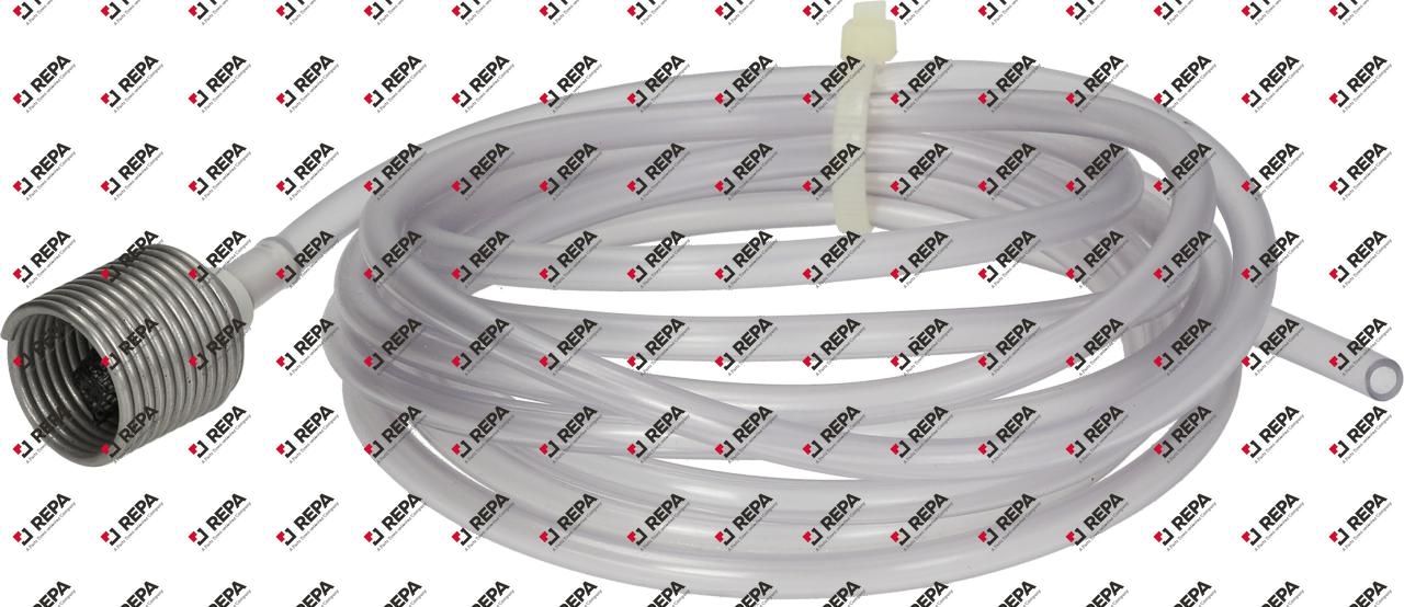 filtre réservoir avec 4m 4x6 flexible inox