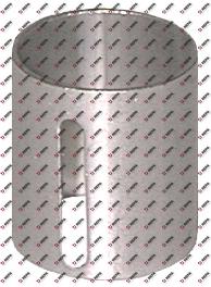 Luftmischhülse L 50mm AD ø 45mm ID ø 42mm