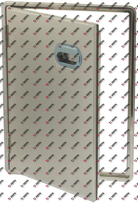 flap opening to the left with magnet 590x440mm