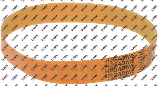 poly-v belt grooves 10 W 20mm L 400mm profile TB2