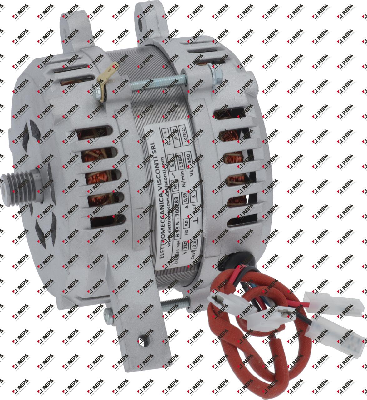 moteur 230V phases 1 50Hz 1380tr/min arbre ø 15mm