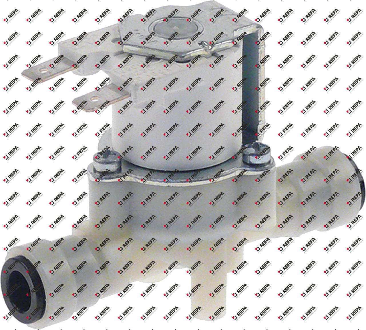 solenoid valve single straight 230VAC inlet JG 8
