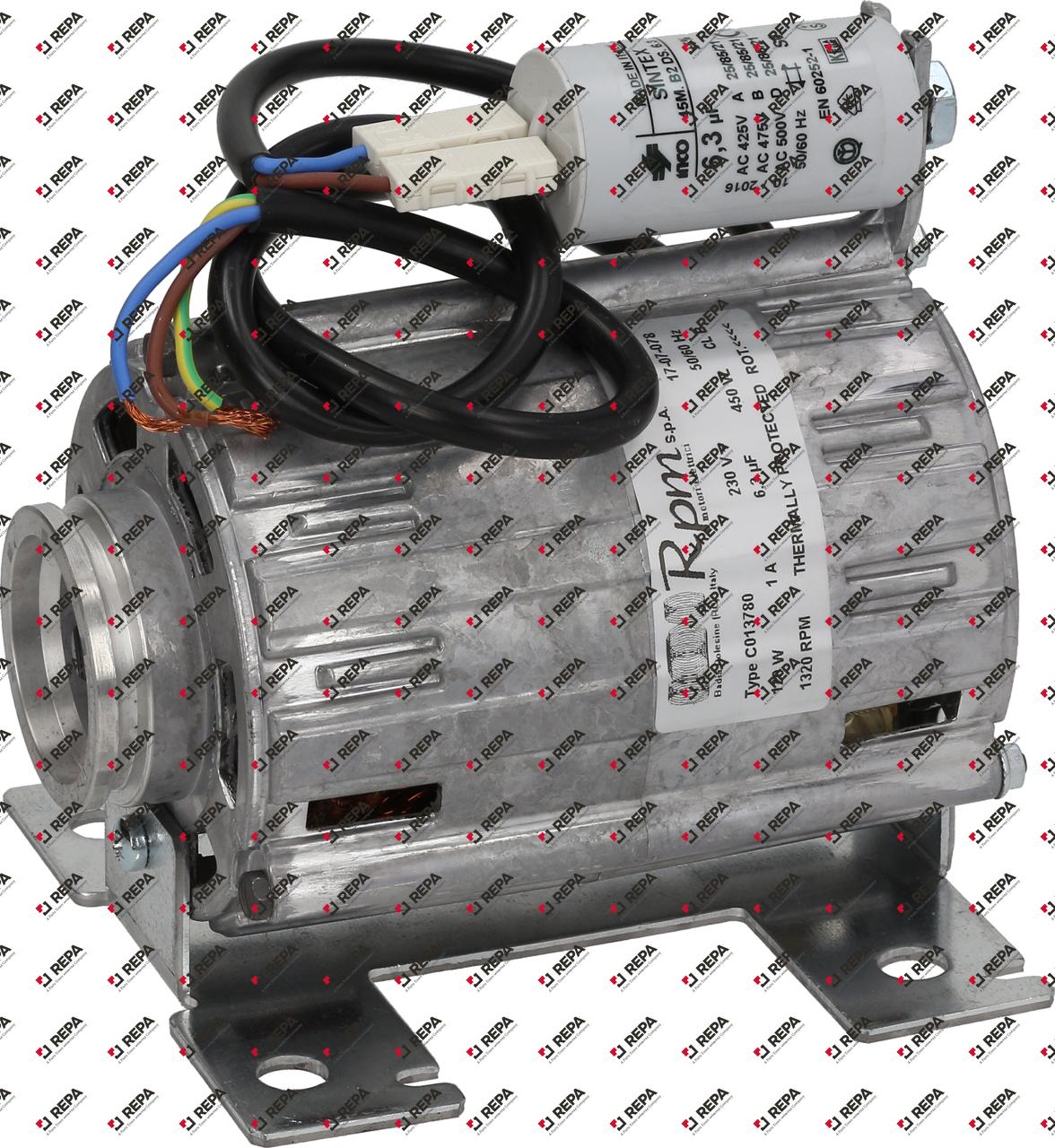 MOTOR RPM WITH CLAMP CONNECT. 120W 230V