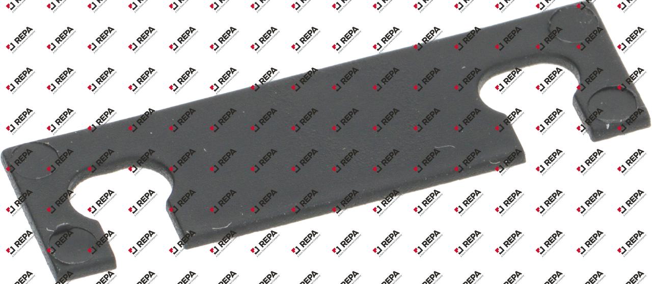 Unterlegplatte H 1mm L 38mm B 11mm BA 26mm