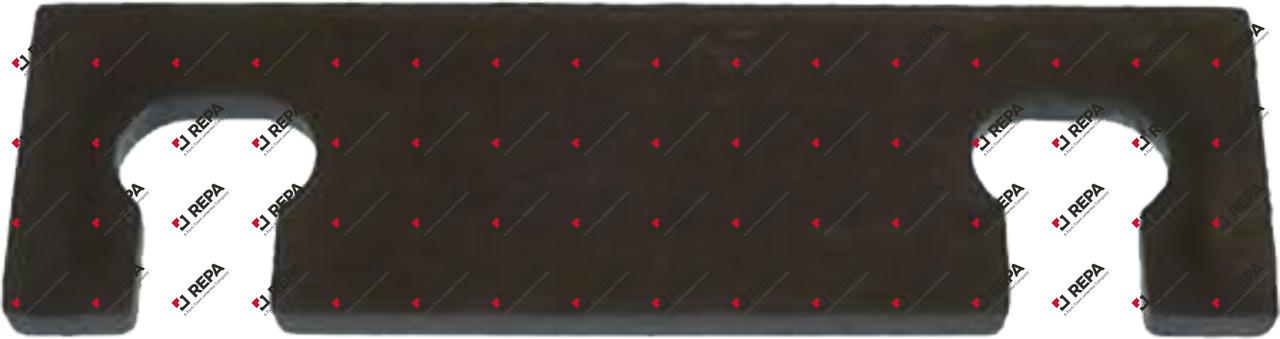 Unterlegplatte H 2mm L 38mm B 11mm BA 26mm