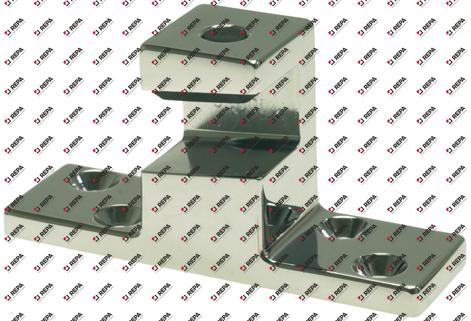tegenstuk inbouwpositie links L 110mm B 33mm
