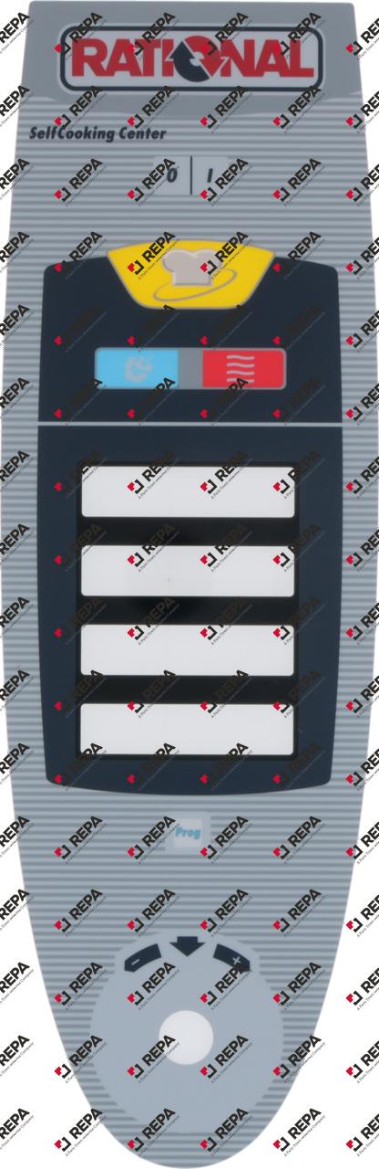 Frontfolie für Kombidämpfer SCC-Linie L 540mm