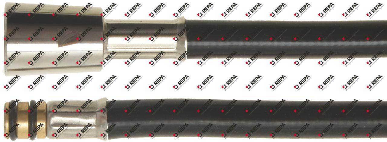Brauseschlauch Anschlüsse ø12mm - 1/2" L 1500mm