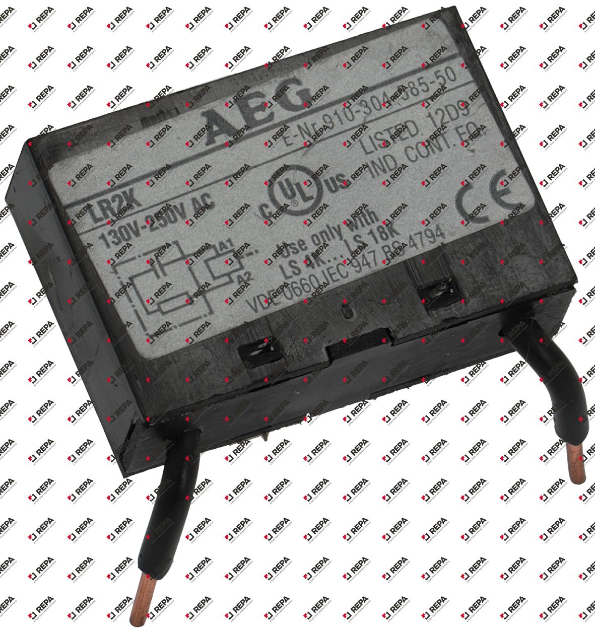 RC-Glied 130-250V 50-60Hz Kunststoff für Schütze