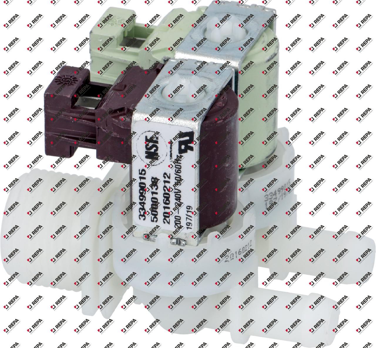 électrovanne double droit 230VAC entrée 3/4"