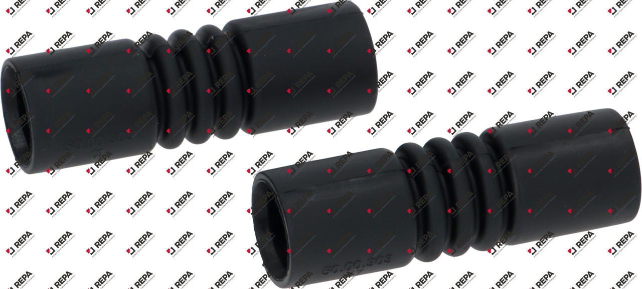 Manicotto D1 ø 15mm D2 ø 20mm L 62mm