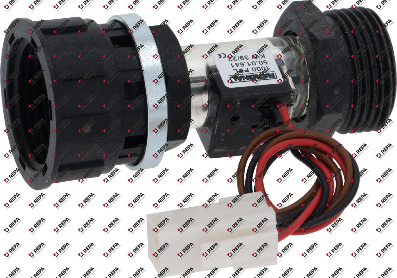 flow sensor inlet ø 3/4" ET outlet ø 3/4" IT