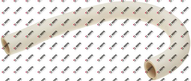 tubo sagomato L 450mm int. ø 22mm ø est. 29mm