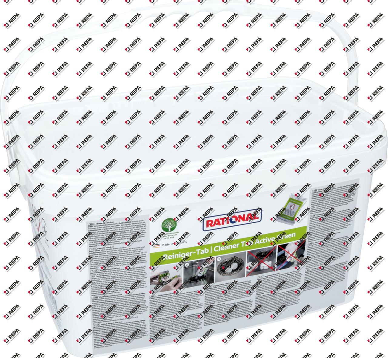 Cleaner tabs Active Green for combi-ovens