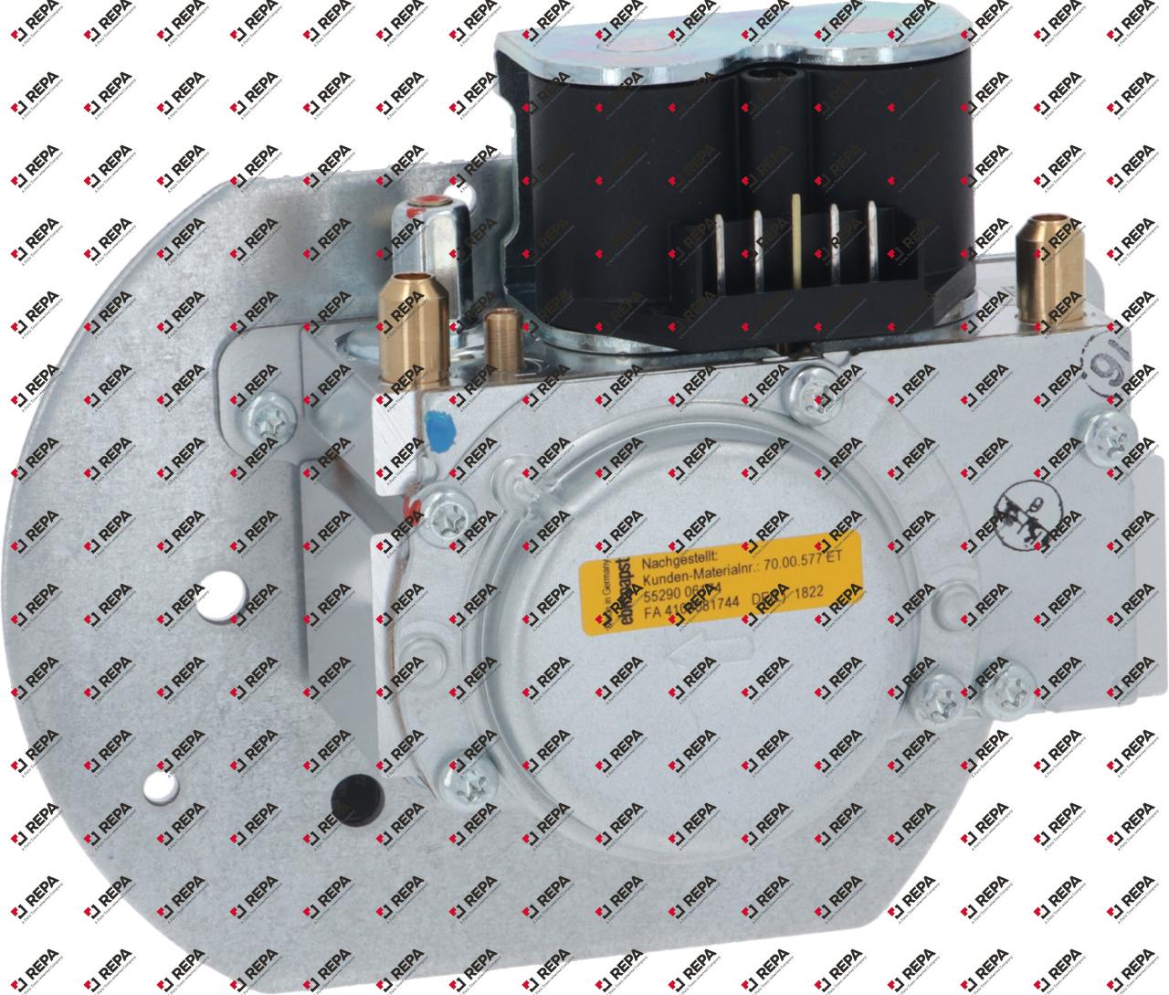 gas valve ebm-papst series D01 230V 50/60Hz