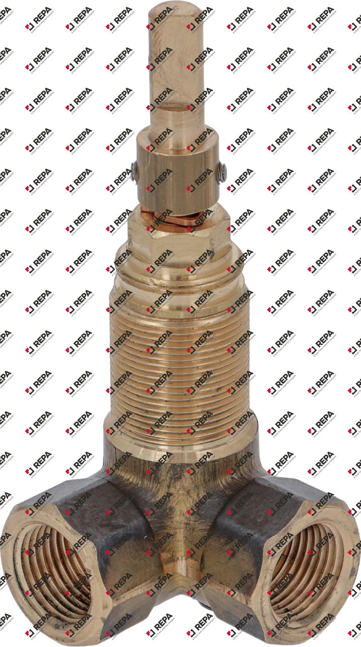 Einlaufventil Anschluss 1/2" 1/2" Baulänge 35mm