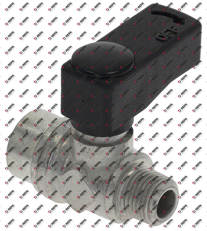 Absperrventil Anschluss 1/8" AG - 1/8" IG