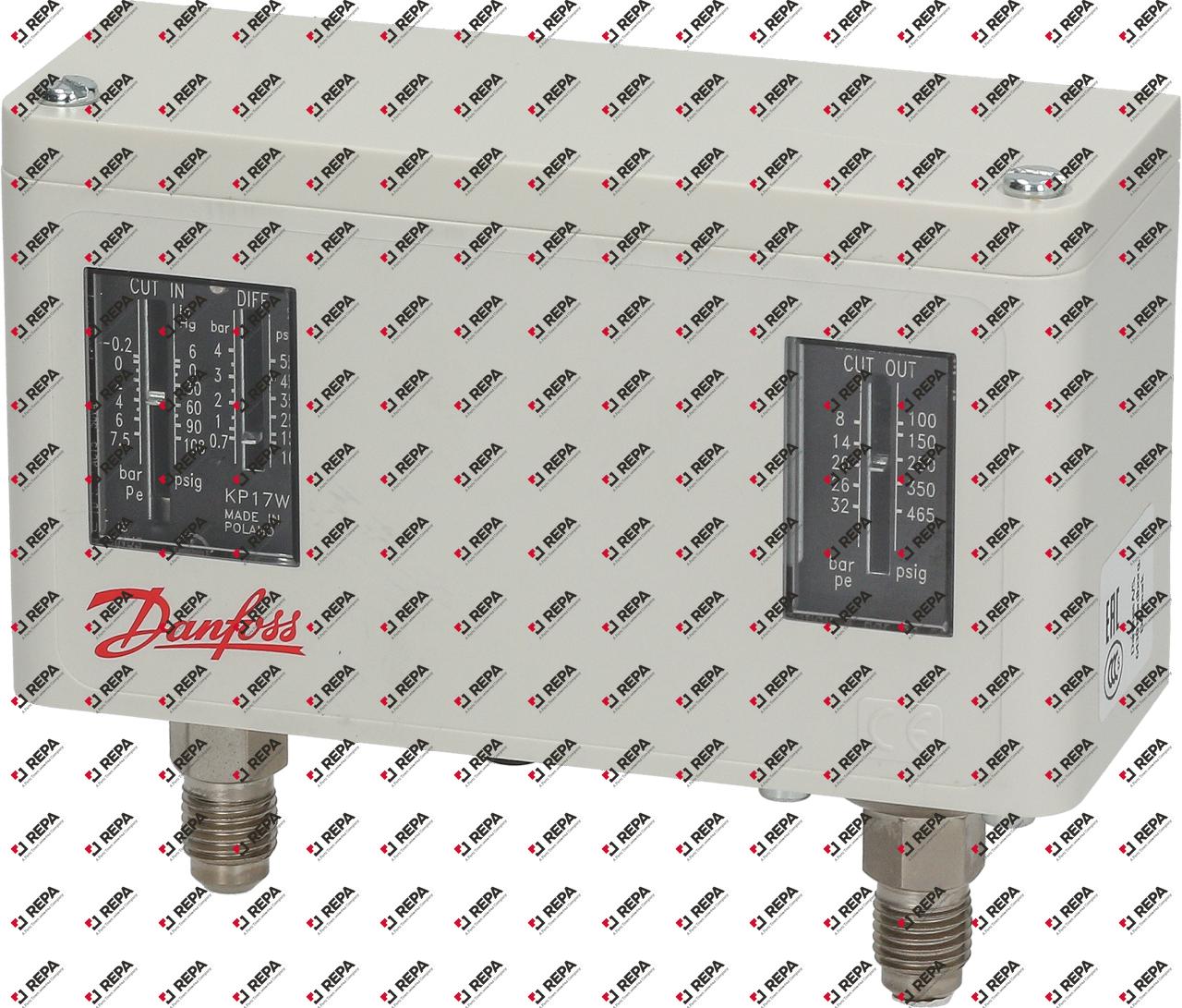 pressure control DANFOSS type KP17W60-1275