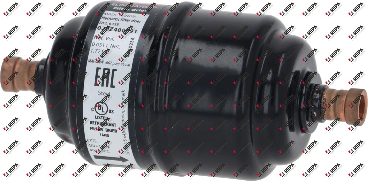 Trockner Typ DCL 032S Anschluss ODS 6mm 50cm³