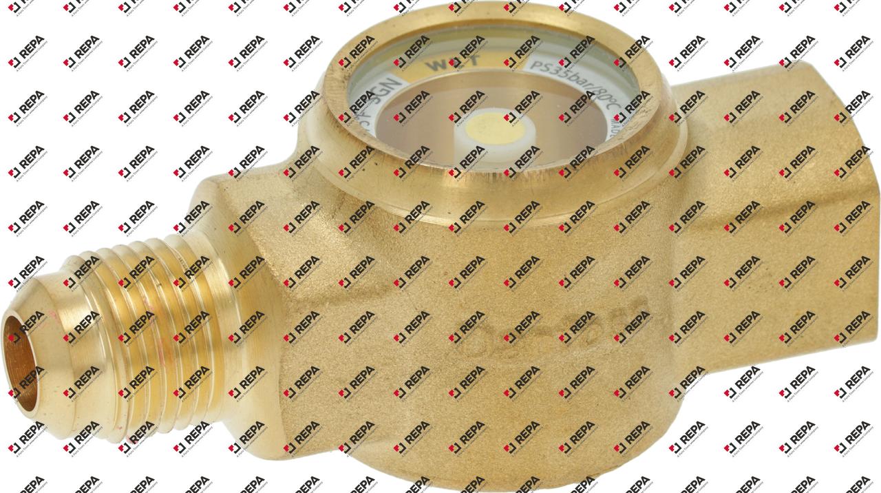 Schauglas DANFOSS Typ SGN10MF mit Indikator