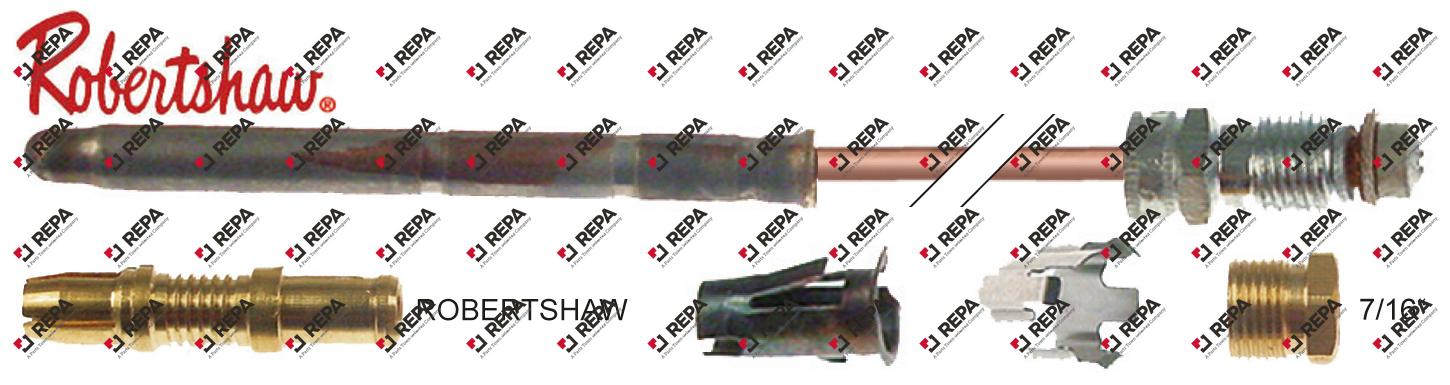thermocouple set ROBERTSHAW 5-piece L 18" - 455mm