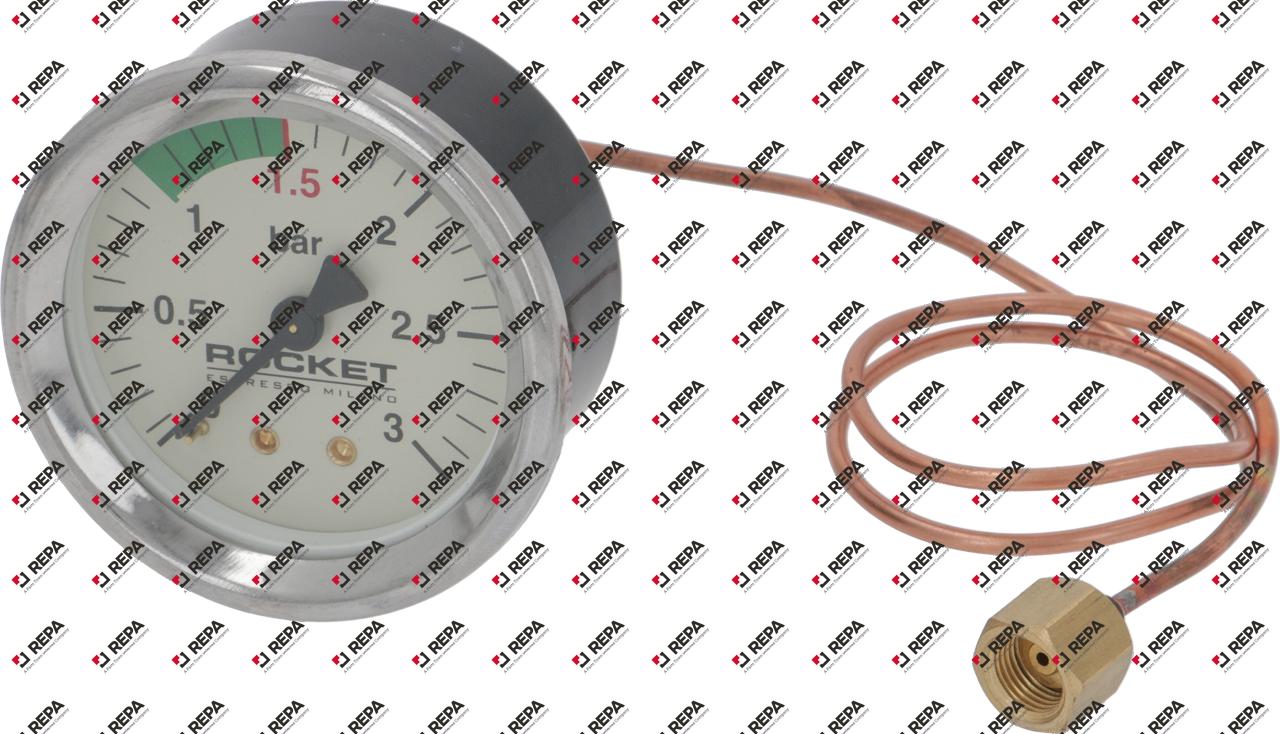 Kessel-Manometer 0-3 Bar R58-R60-R Nine One