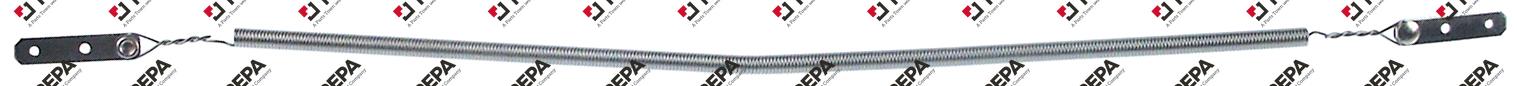 Heizwendel 100W 75V für Quarzrohr 11,5Ohm L1 470mm