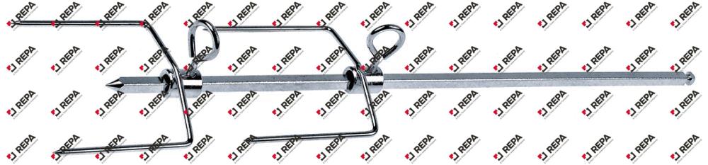Broche ø 6mm L 355mm pour four