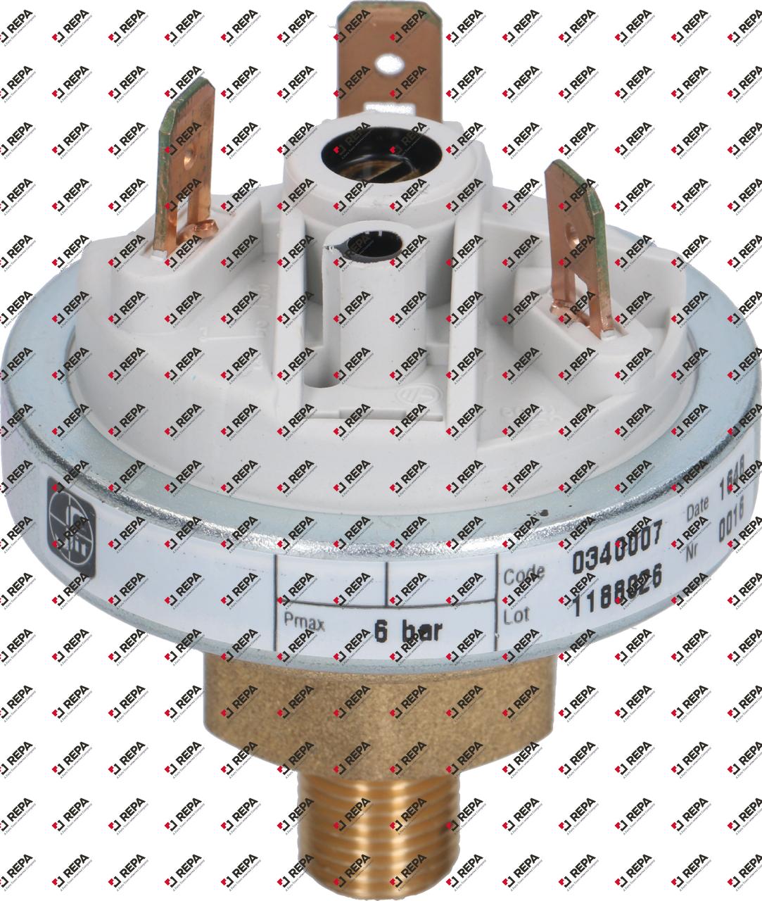 Pressure control connection 1/8" ø 45mm