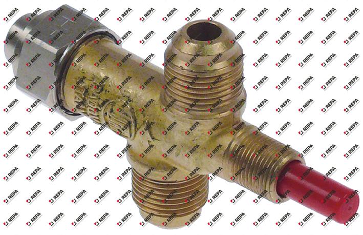 Sicherheitsventil Gaseingang 3/8" AG