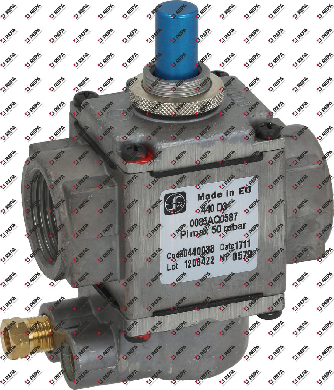 Sicherheitsventil max 50mbar Gaseingang 3/4"
