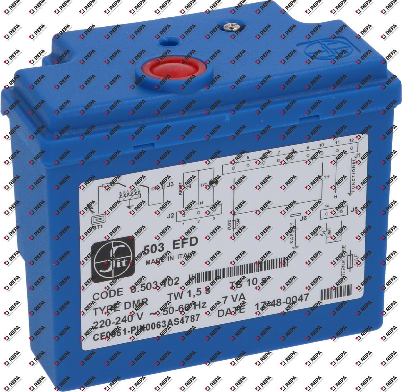 ignition box SIT type 503EFD electrodes 2 