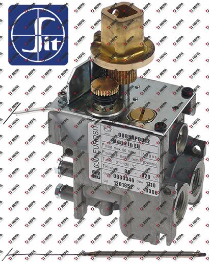Gasthermostat Typ EUROSIT 80-320°C Gaseingang 3/8"