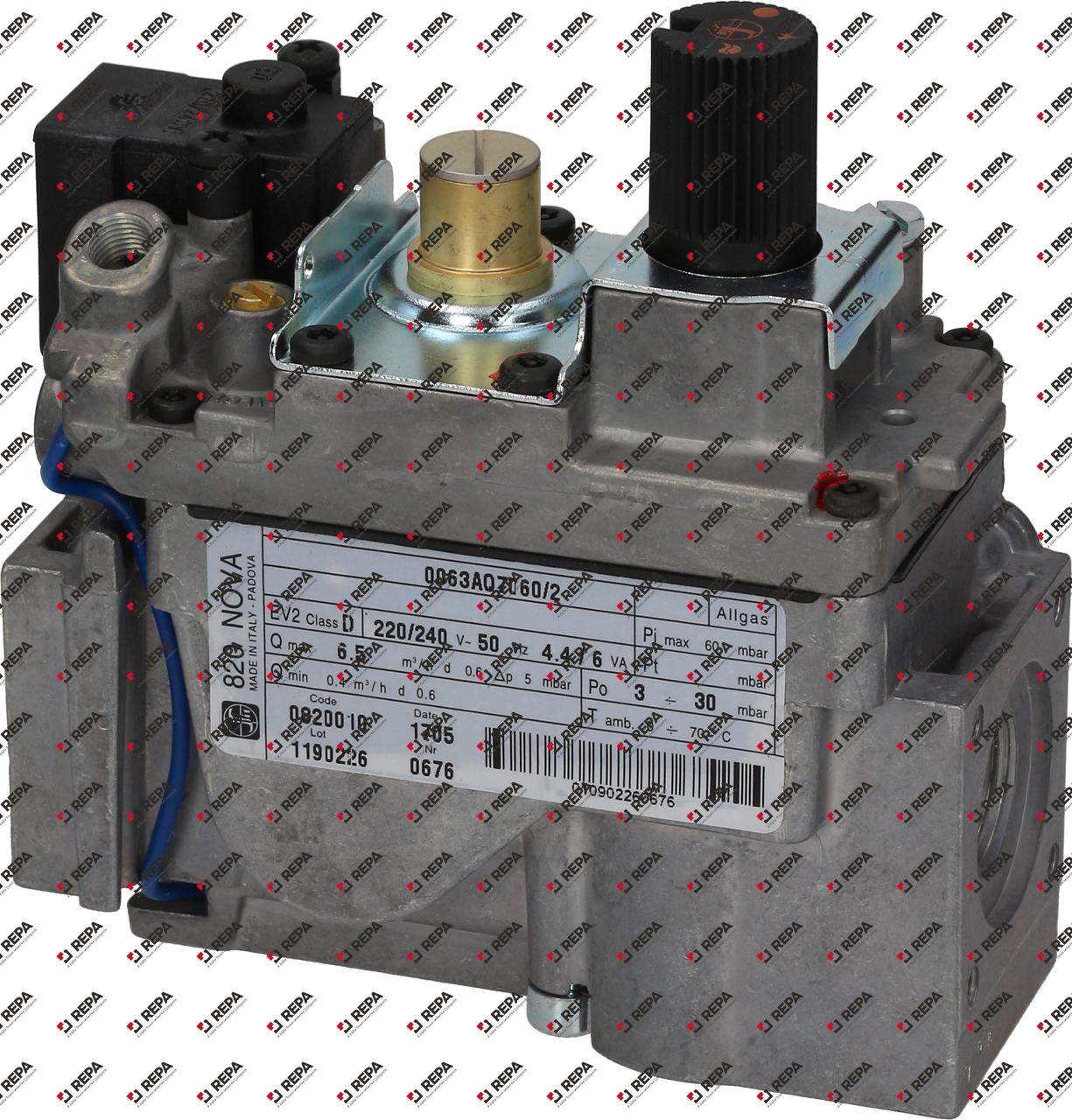 Gas valve series Novasit 820 gas inlet 1/2"