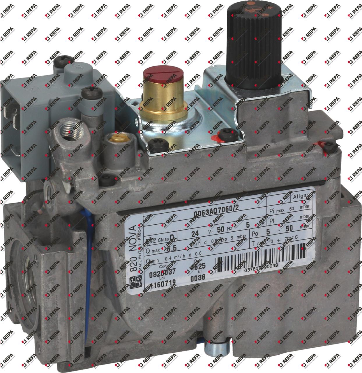 Valvola per gas serie Novasit 820 entrata gas 1/2"