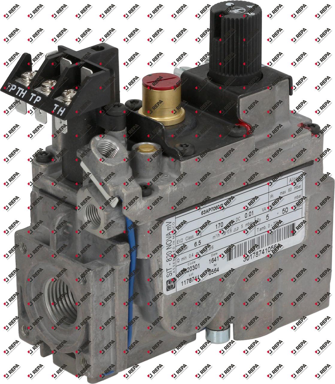 gas valve SIT series  0,17V gas inlet 1/2"