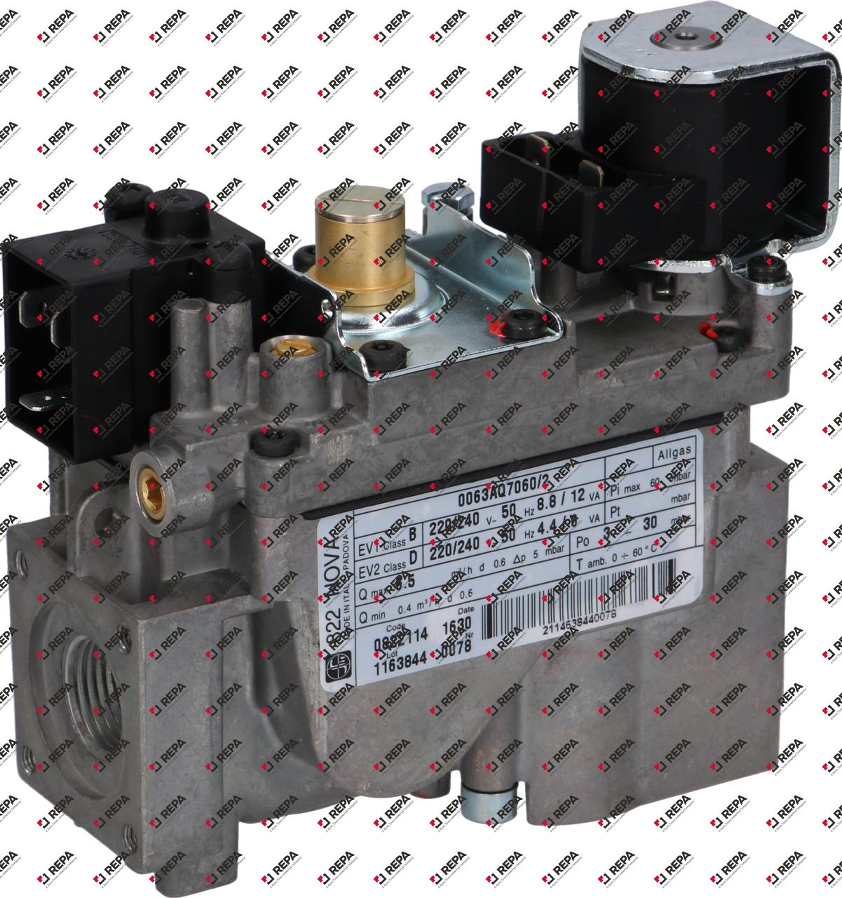 gas valve SIT series  230V 50Hz gas inlet 1/2"