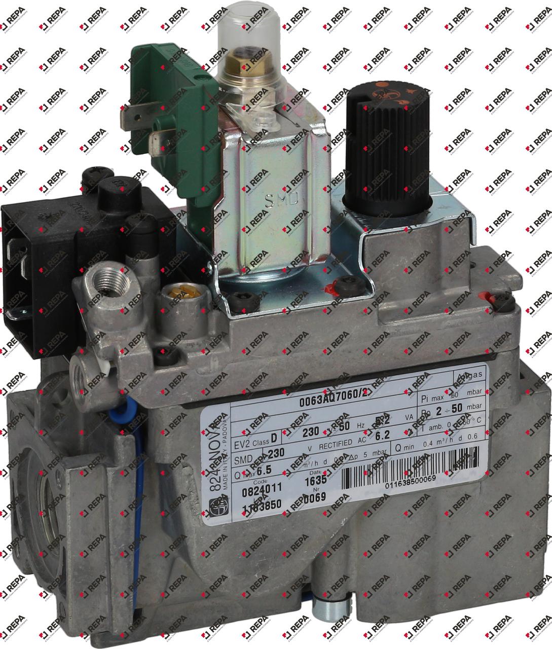 gasventiel SIT serie  230V 50Hz gasingang 1/2"