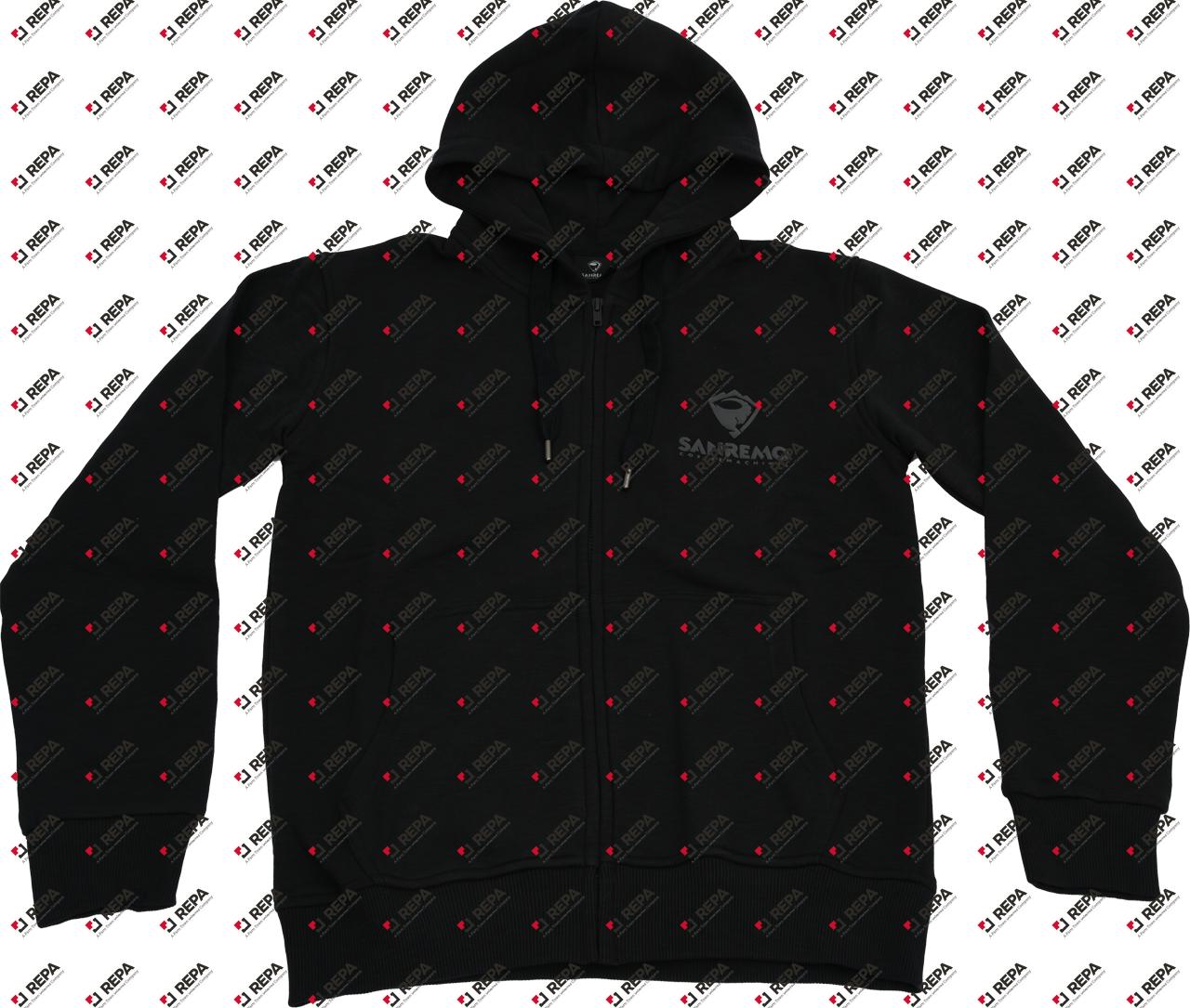 SWEAT-SHIRT SANREMO YOU&ME NOIR HOMME TAILLE M