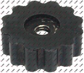 Koppeling ø 29,5mm H 11mm voor motor tanden 12