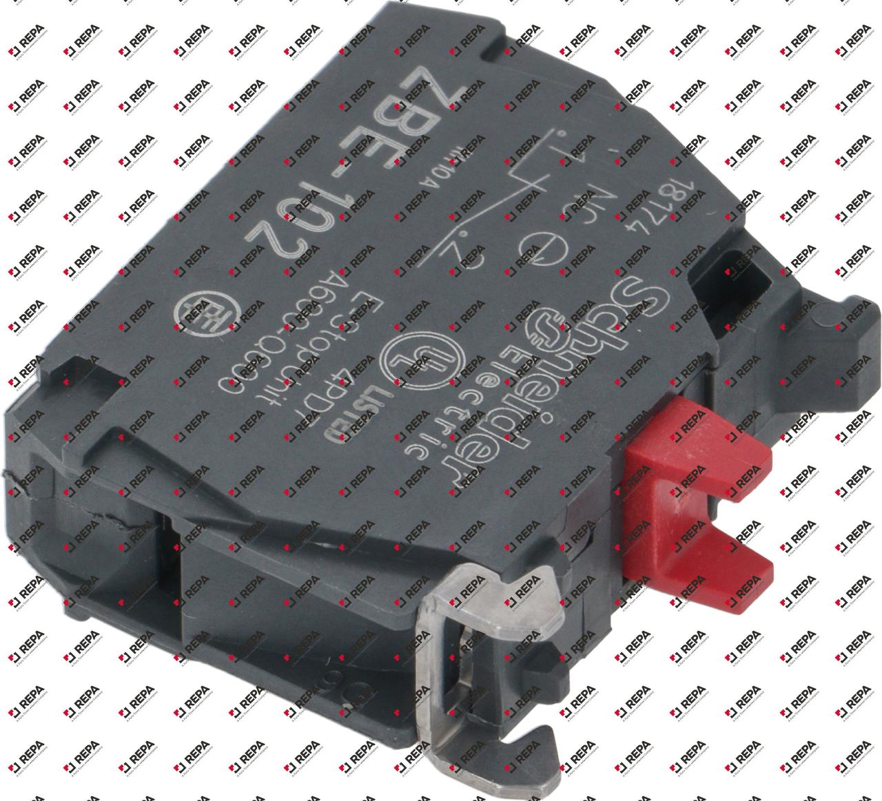 contact block EFA ZBE-102 1NC max 230V 10(6)A