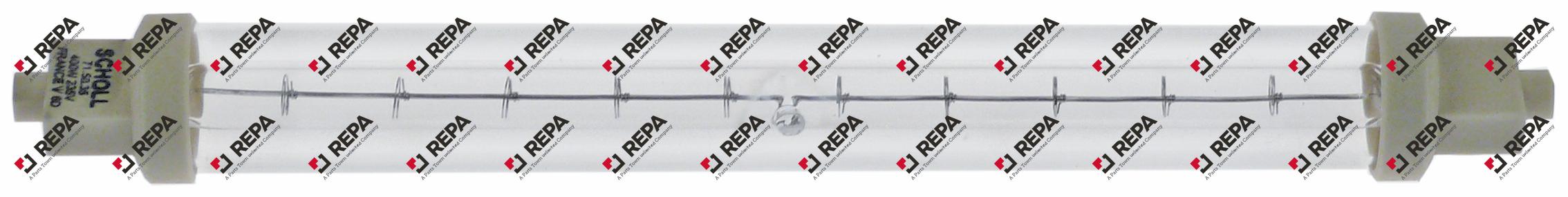 infrared lamp socket R7s L 218mm 240V 400W