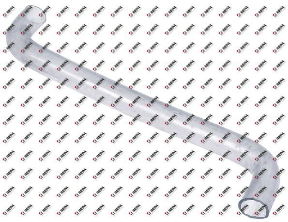 formed hose S-shape for ice-cube maker ID ø 18mm