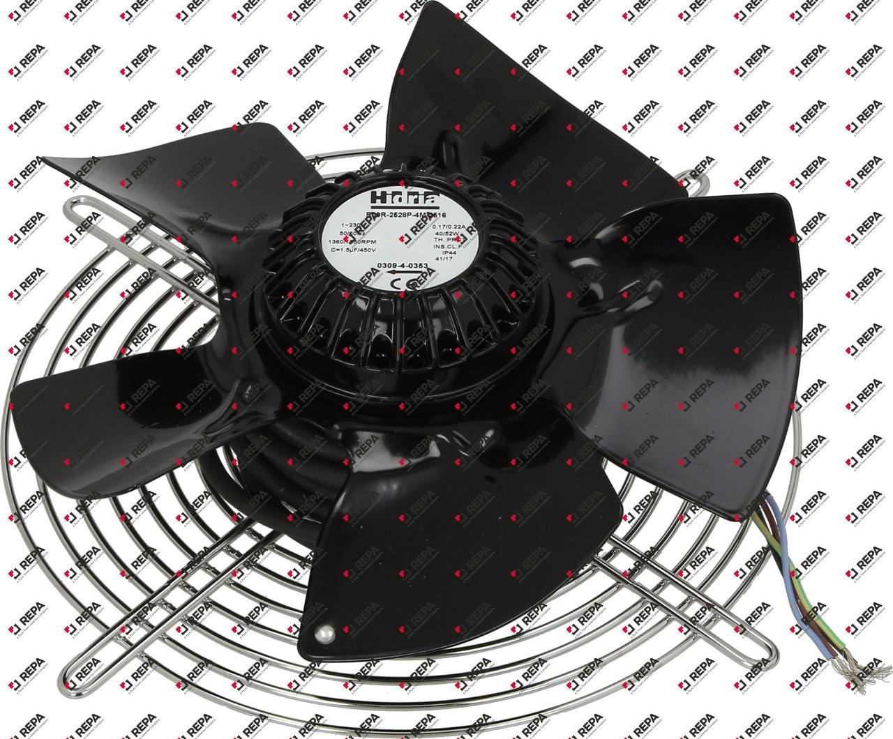 fan type  fan wheel ø 250mm 230V 50/60Hz W