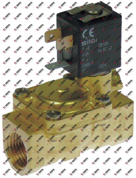 Solenoid valve inlet 1/2" outlet 1/2" 24VAC