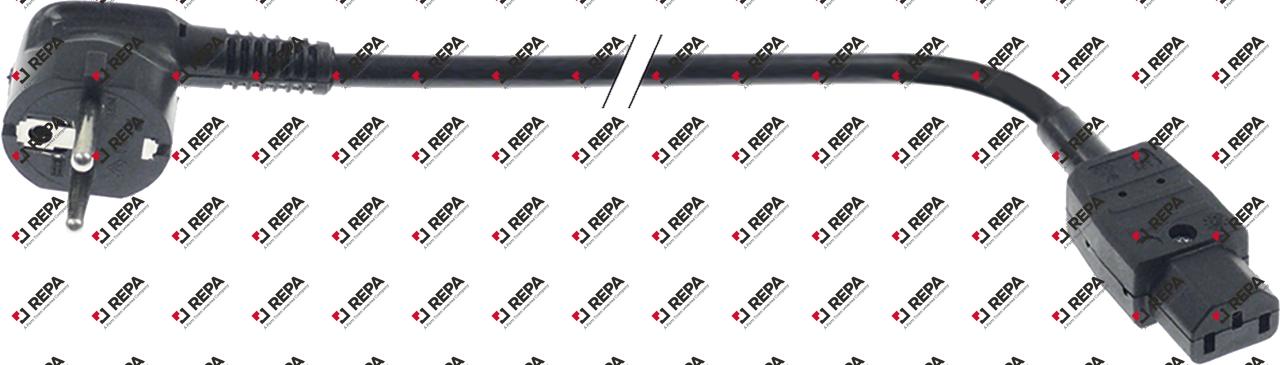 Low temperature appliance supply cable 1mm² 3-pole